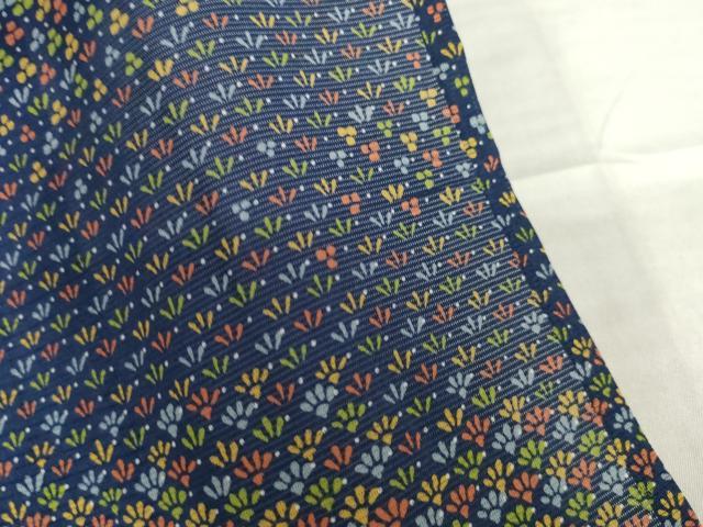 平和屋着物＊夏物 小紋 絽 小花文 正絹 逸品 未使用 AABG9644ck