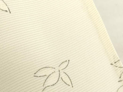 平和屋着物＊夏物　小紋　絽　草花文　正絹　逸品　未使用　AABG9648ck