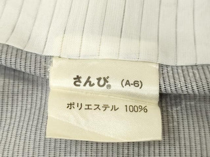 平和屋着物＊夏物 小紋 絽 花丸文 さんび謹製 洗える着物 AABG9651ck
