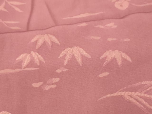 平和屋着物■上質な小紋　松竹梅　正絹　逸品　AABG9692fw