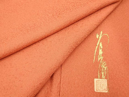 平和屋着物■江戸小紋 作家物 鮫小紋柄 正絹 逸品 AABG9695fw