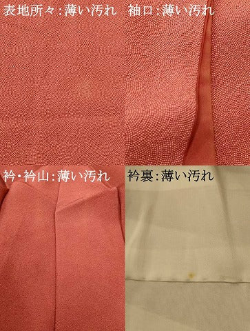 平和屋着物■江戸小紋 鮫小紋柄 正絹 逸品 AABG9712fw