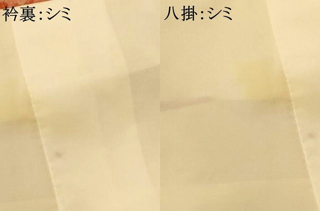 平和屋着物■上質な小紋 霞文 たたき染め 正絹 逸品 AABG9746fw