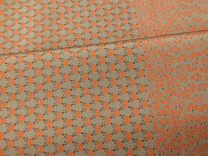 平和屋着物■上質な小紋 舞花間道 正絹 逸品 AABG9751fw