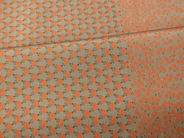 平和屋着物■上質な小紋 舞花間道 正絹 逸品 AABG9751fw