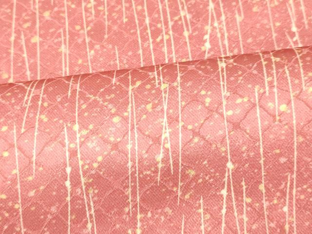 平和屋着物■上質な小紋 霞文 正絹 逸品 未使用 AABG9767fw