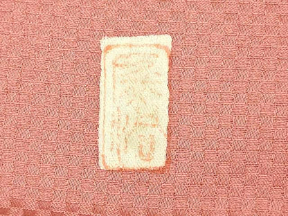 平和屋着物■訪問着 作家物 刺繍 草花風景文 暈し染め 金銀彩 正絹 逸品 未使用 AABG9770fw