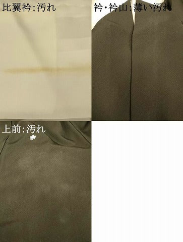 平和屋着物■豪華黒留袖　束ね熨斗吉祥花文　金銀彩　正絹　逸品　AABG9781fw