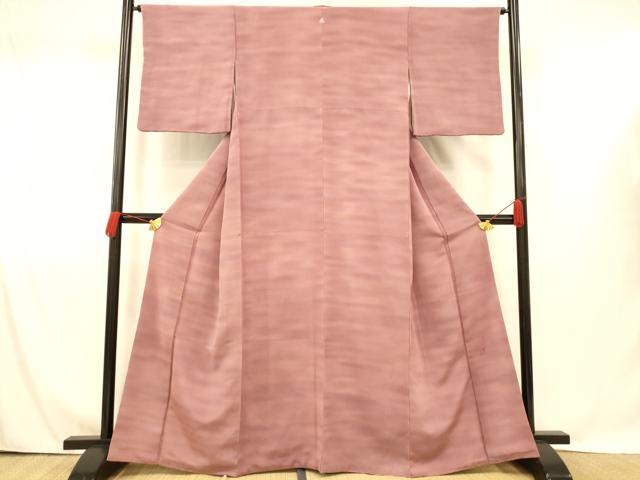 平和屋着物■虹色創家 本郷大田子 小紋 霞文 暈し染め 正絹 逸品 AABG9830fw