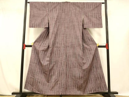 平和屋着物■上質な紬　霞文　正絹　逸品　AABG9836fw