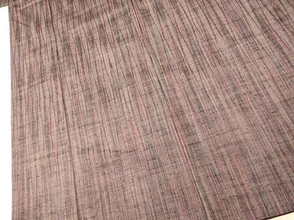平和屋着物■上質な紬　霞文　正絹　逸品　AABG9836fw