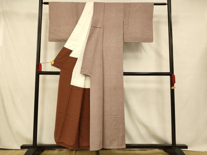 平和屋着物■江戸小紋 鮫小紋柄 正絹 逸品 未使用 AABG9838fw