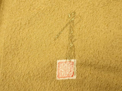 平和屋着物■江戸小紋 作家物 鮫小紋柄 正絹 逸品 AABG9840fw