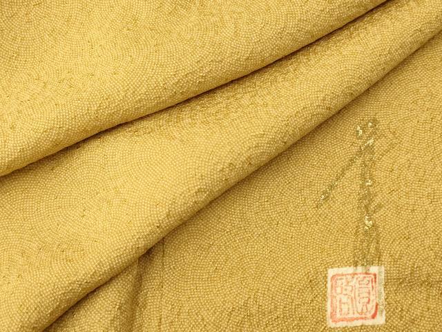 平和屋着物■江戸小紋 作家物 鮫小紋柄 正絹 逸品 AABG9840fw