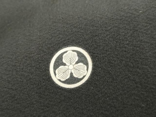 平和屋着物●本加賀友禅作家　北盛夫　黒留袖　風景花蝶文　正絹　逸品　AABG9868cs