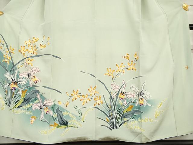 平和屋着物●豪華色留袖　作家物　周　ろうけつ染　草花文　暈し染め　正絹　逸品　AABG9897cs