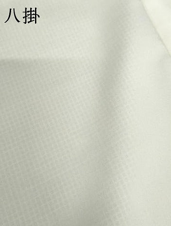 平和屋着物●お召　片身替わり　格子　やまと誂製　正絹　逸品　AABG9906cs