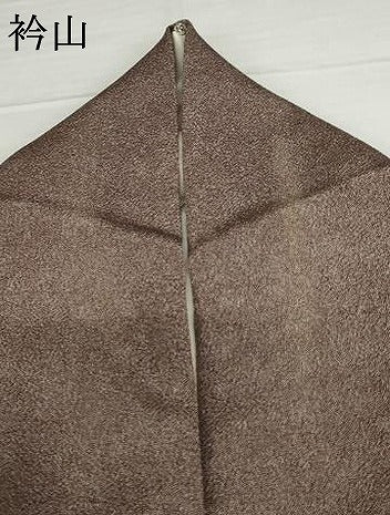 平和屋着物●青木茂　江戸小紋　鮫小紋柄　鬼しぼ縮緬　正絹　逸品　AABG9917cs