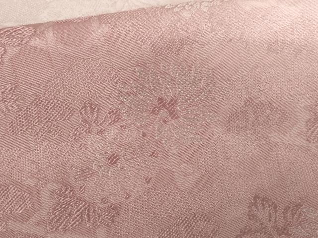 平和屋着物●お召　訪問着　霞文　暈し染め　正絹　逸品　AABG9931cs