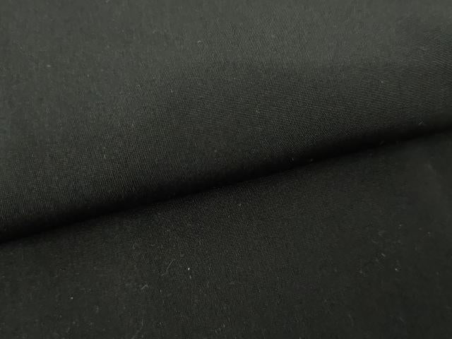 平和屋着物●男性　黒紋付　羽織セット　正絹　逸品　AABG9944cs