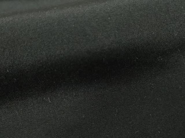 平和屋着物●男性　黒紋付　羽織セット　正絹　逸品　AABG9974cs