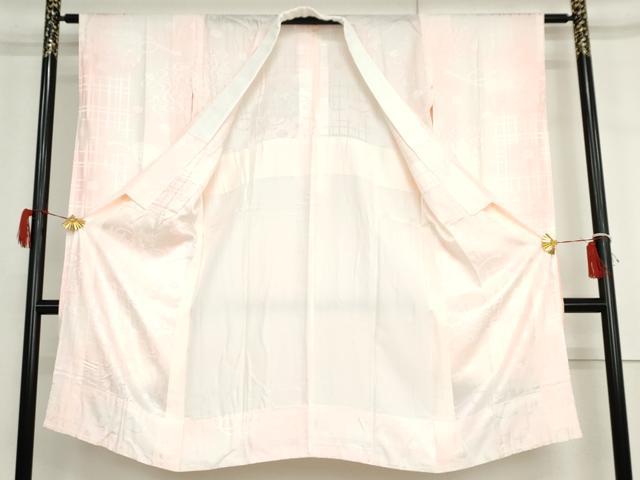 平和屋着物●豪華振袖・長襦袢(無双仕立て)セット　舞花文　暈し染め　正絹　逸品　AABG9990cs 平和屋着物○豪華振袖・長襦袢(無双仕立て)セット 舞花文 暈し染め
