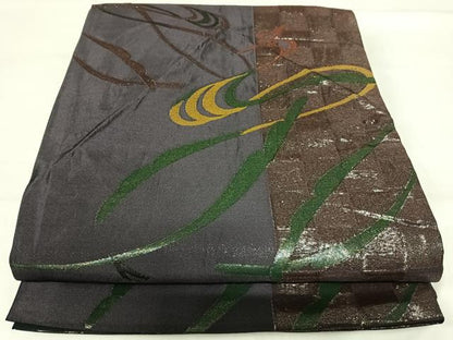 平和屋着物◎六通柄京袋帯 孔雀文 逸品 AABH0060yx
