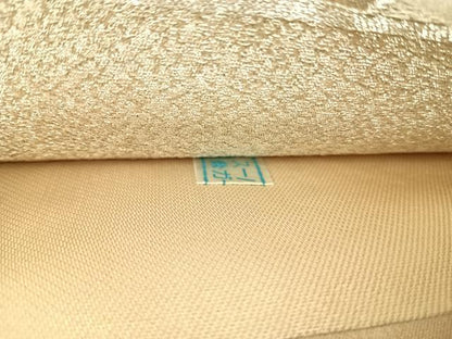 平和屋着物◎六通柄袋帯　唐織　熨斗花文　銀糸　鈴乃屋扱い　正絹　逸品　AABH0220yx
