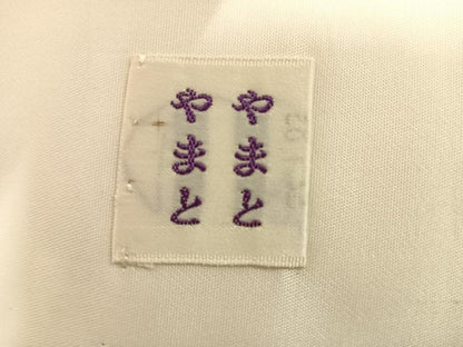 平和屋着物◎六通柄袋帯 正倉院花文 銀糸 やまと 正絹 逸品 AABH0328yx