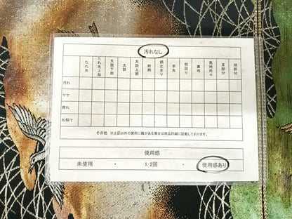 平和屋着物◎六通柄袋帯 飛鳥文 金銀糸 正絹 逸品 AABH0331yx