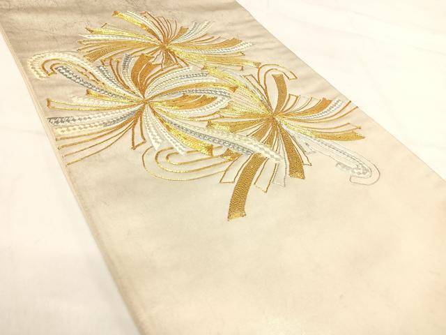 平和屋着物◎太鼓柄袋帯　刺繍　熨斗文　金銀糸　正絹　逸品　AABH0371yx 平和屋着物◎太鼓柄袋帯 刺繍 熨斗文 金銀糸 正絹 逸品 AABH0371yx