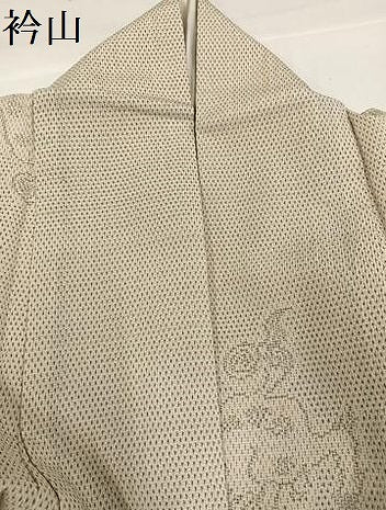 平和屋着物●白鷹お召　唐獅子　正絹　逸品　AABH0415ph