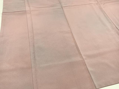 平和屋着物●染色作家　斉藤三才　小紋　霞文　暈し染め　正絹　逸品　AABH0427ph