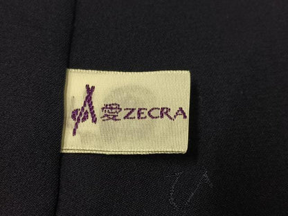 平和屋着物●藍造り国選定無形文化財　藍師・佐藤昭人　小紋　霞文　正絹　逸品　未使用　AABH0434ph