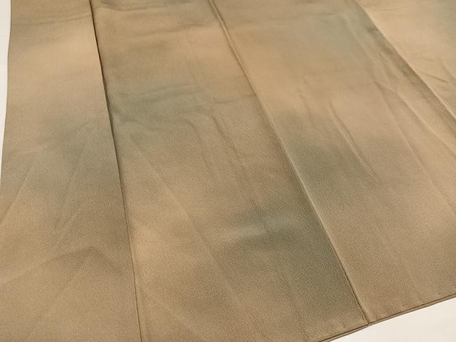 平和屋着物●染色作家　斉藤三才　小紋　霞文　暈し染め　正絹　逸品　AABH0439ph