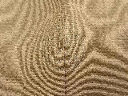 平和屋着物●染色作家　斉藤三才　小紋　霞文　暈し染め　正絹　逸品　AABH0439ph