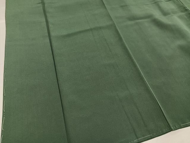 平和屋着物●上質な色無地　青白橡色　正絹　逸品　未使用　AABH0440ph