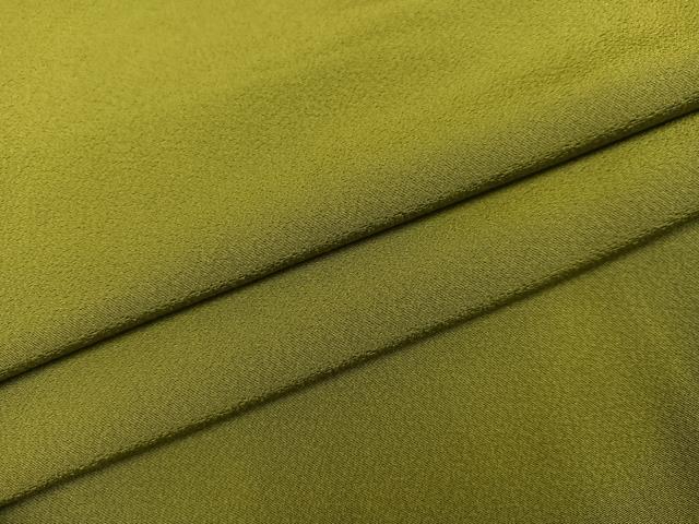 平和屋着物●上質な色無地　根岸色　正絹　逸品　AABH0476ph