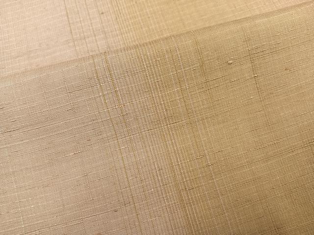 平和屋着物●上質な紬　間道　正絹　逸品　AABH0477ph