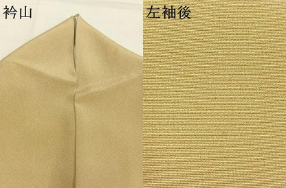 平和屋着物●訪問着　友禅　花菱　花唐草文　金彩　正絹　逸品　AABH0481fy