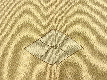 平和屋着物●銀座　志ま亀　振袖　花唐草文　金彩　たとう紙付き　正絹　逸品　AABH0498fy