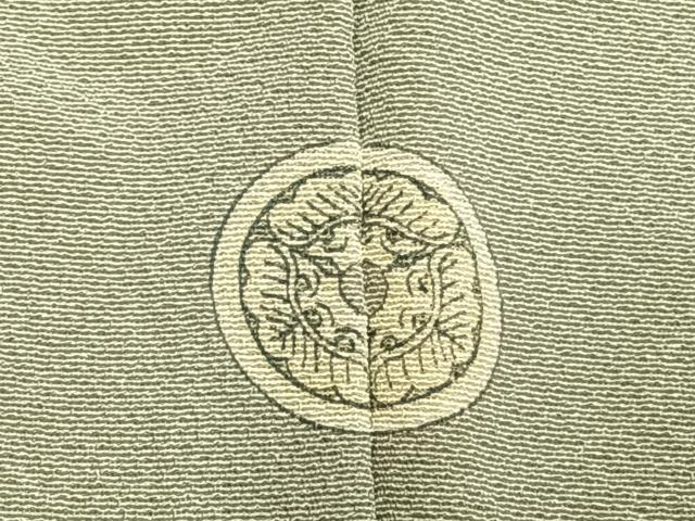 平和屋着物●訪問着　友禅　草花文　暈し染め　金彩　正絹　逸品　AABH0519fy