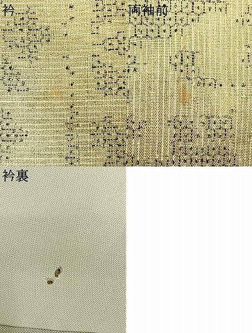 平和屋着物●結城紬　100亀甲　吉祥花文　証紙付き　正絹　逸品　AABH0524fy