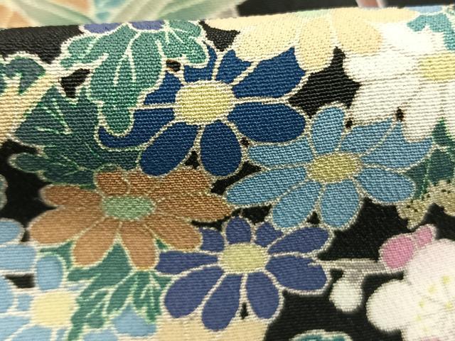 平和屋着物●本加賀友禅作家　染元千紅代表　寺西一紘　黒留袖　松竹梅　色紙付き　正絹　逸品　AABH0538fy