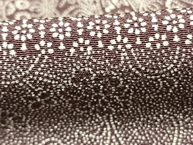 平和屋着物●小紋師　飯島輝也　江戸小紋　百柄　正絹　逸品　AABH0552fy