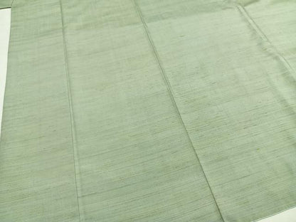平和屋着物●紅花紬　米沢　霞文　正絹　逸品　AABH0554fy