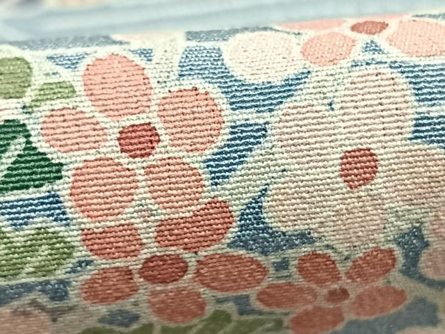 平和屋着物●豪華色留袖　友禅　作家物　風景花文　暈し染め　正絹　逸品　AABH0563fy