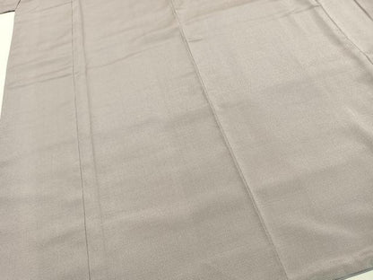 平和屋着物●本塩沢　やまだ織　正絹　逸品　AABH0585fy