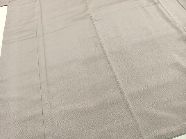 平和屋着物●本塩沢　やまだ織　正絹　逸品　AABH0585fy