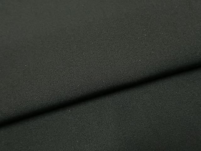 平和屋着物●男性　黒紋付　羽織セット　正絹　逸品　AABH0592fy